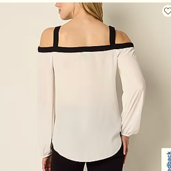 NWT Brannan Strappy of the shoulder blouse - Picture 3 of 7